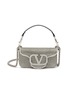 Main View - Click To Enlarge - VALENTINO GARAVANI - Small Locò Crystal Embellished Shoulder Bag