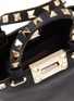 Detail View - Click To Enlarge - VALENTINO GARAVANI - Rockstud Grained Leather Pouch