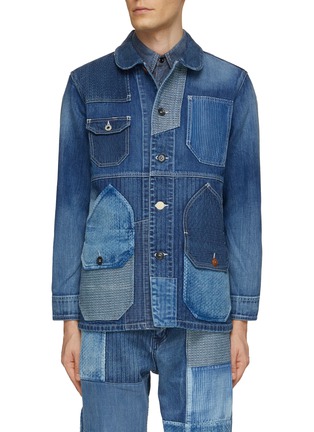 Main View - Click To Enlarge - FDMTL - Coverall 3YR Wash Denim Jacket