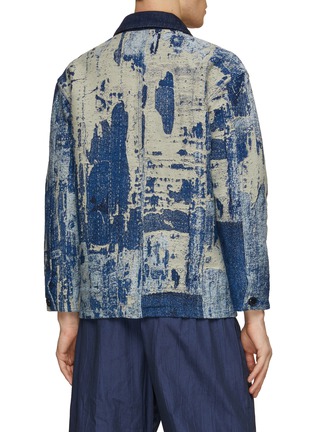 Back View - Click To Enlarge - FDMTL - Jacquard Rinse Jacket