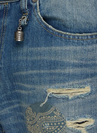  - FDMTL - Patched Slim fit Jeans