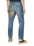 Back View - Click To Enlarge - FDMTL - Patched Slim fit Jeans