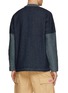 Back View - Click To Enlarge - FDMTL - Patchwork Rinse Cardigan