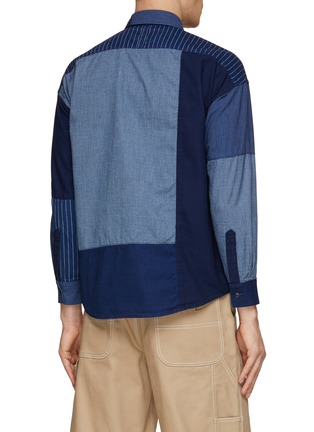 Back View - Click To Enlarge - FDMTL - Patchwork Rinse Shirt