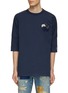 Main View - Click To Enlarge - FDMTL - Chest Patch Oversized Half Sleeve Crewneck T-Shirt