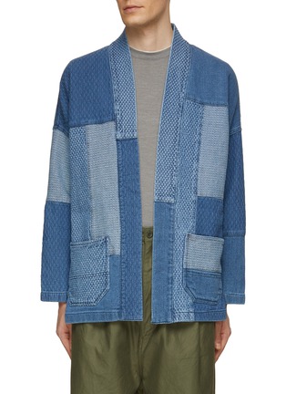 Main View - Click To Enlarge - FDMTL - Haori Denim Patchwork Kimono Jacket