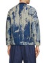 Back View - Click To Enlarge - FDMTL - Jacquard Rinse Cardigan
