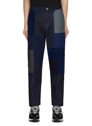 Main View - Click To Enlarge - FDMTL - Patchwork Rinse Pants
