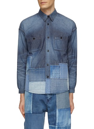 Main View - Click To Enlarge - FDMTL - 5YR Wash Boro Long Sleeve Shirt