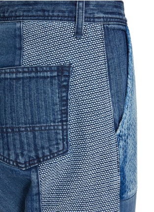  - FDMTL - Tapered Straight Leg Patchwork 3YR Wash Jeans