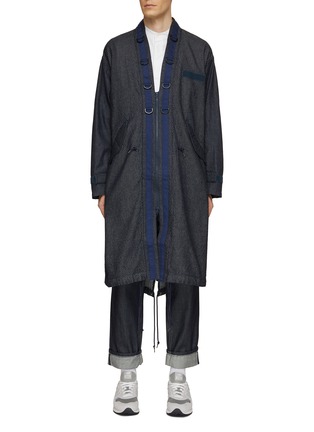 Main View - Click To Enlarge - FDMTL - Mods Haori Kimono Zip Up Coat