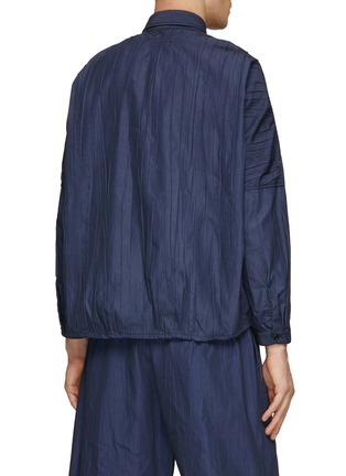 Back View - Click To Enlarge - FDMTL - Pleated Shirt