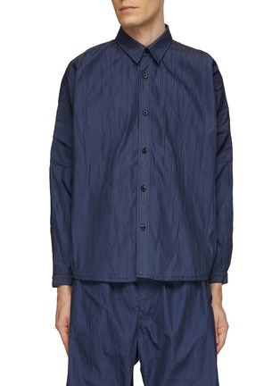Main View - Click To Enlarge - FDMTL - Pleated Shirt