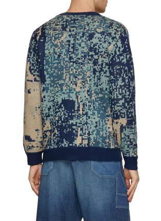Back View - Click To Enlarge - FDMTL - Boro Wool Cardigan