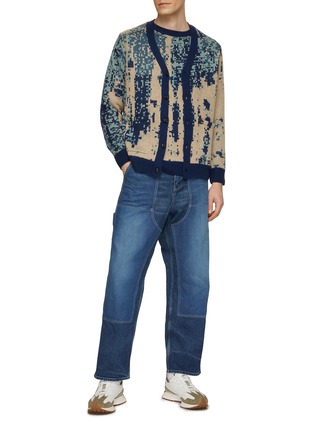 Figure View - Click To Enlarge - FDMTL - Boro Wool Cardigan