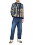 Figure View - Click To Enlarge - FDMTL - Double Panel 3YR Wash Straight Leg Jeans