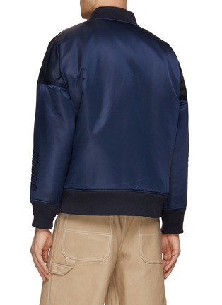 Back View - Click To Enlarge - FDMTL - Kite Patches Flight Jacket