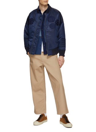 Figure View - Click To Enlarge - FDMTL - Kite Patches Flight Jacket