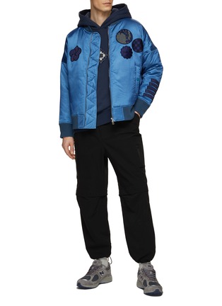 Figure View - Click To Enlarge - FDMTL - Flight patches Bomber Jacket