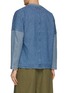 Back View - Click To Enlarge - FDMTL - Patchwork 3YR Wash Cardigan