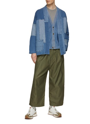 Figure View - Click To Enlarge - FDMTL - Patchwork 3YR Wash Cardigan