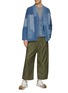 Figure View - Click To Enlarge - FDMTL - Patchwork 3YR Wash Cardigan