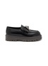 Main View - Click To Enlarge - VALENTINO GARAVANI - One Stud Leather Loafers