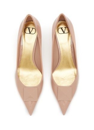 Detail View - Click To Enlarge - VALENTINO GARAVANI - One Stud 50 Leather Pumps