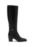 Main View - Click To Enlarge - VALENTINO GARAVANI - 60 VLogo Ankle Strap Tall Boots