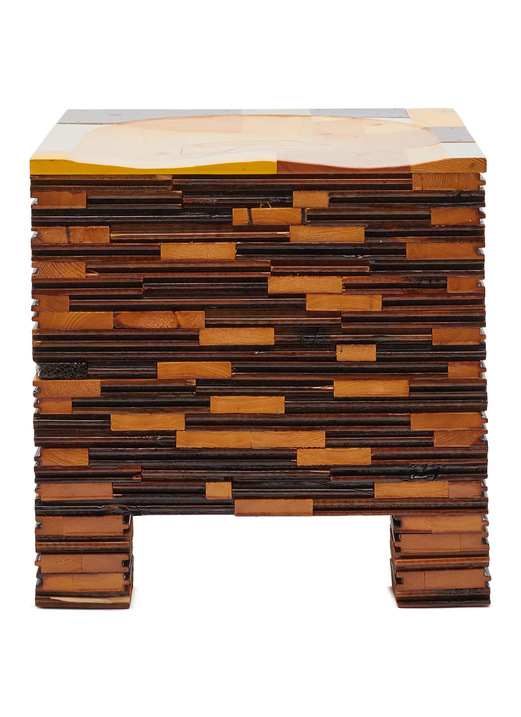 Piet Hein Eek】SCRAPWOOD STOOL Highgloss
