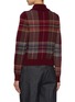 Back View - Click To Enlarge - BARRIE - Tartan Sweater