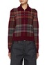 Main View - Click To Enlarge - BARRIE - Tartan Sweater