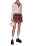 Figure View - Click To Enlarge - BARRIE - Floral Mini Skirt