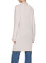 Back View - Click To Enlarge - BARRIE - Cashmere Blend Long Cardigan