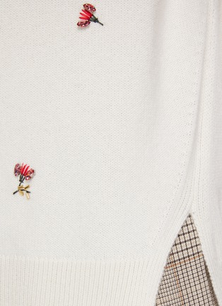  - BARRIE - Cashmere Embroidered Vest