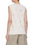 Back View - Click To Enlarge - BARRIE - Cashmere Embroidered Vest