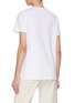 Back View - Click To Enlarge - BARRIE - Cashmere Emblem Cotton T-Shirt
