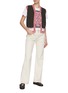 Figure View - Click To Enlarge - BARRIE - Cashmere Emblem Cotton T-Shirt