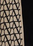 - VALENTINO GARAVANI - Toile Iconographe Fringed Wool Cashmere Silk Poncho