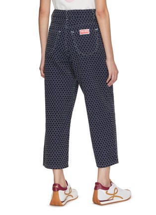 Back View - Click To Enlarge - KENZO - Sumire Cropped Jeans