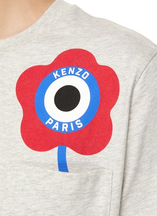  - KENZO - Target Crest Print Cotton T-Shirt