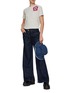 Figure View - Click To Enlarge - KENZO - Target Crest Print Cotton T-Shirt