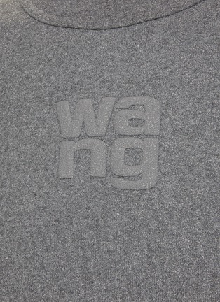  - T BY ALEXANDER WANG - Glitter Puff Logo Print Sweatshirt