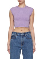 Graphic Monogram Accent Crop Top - OBSOLETES DO NOT TOUCH 1AAWKQ