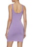 Back View - Click To Enlarge - T BY ALEXANDER WANG - Embossed Logo Cami Tank Dress
