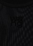  - T BY ALEXANDER WANG - Rhinestone Logo Mesh T-Shirt
