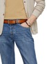 Figure View - Click To Enlarge - MAGNANNI - ‘Arcade’ Leather Belt