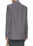 Back View - Click To Enlarge - ALEXANDERWANG - Oversized Notch Lapel Shirt Blazer