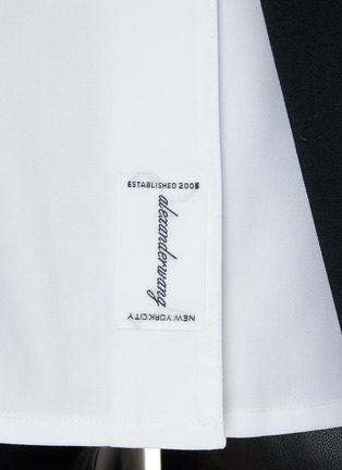  - ALEXANDERWANG - Oversized Notch Lapel Shirt Blazer