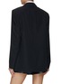 Back View - Click To Enlarge - ALEXANDERWANG - Oversized Notch Lapel Shirt Blazer
